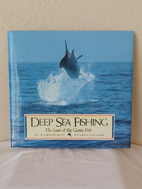 Deep Sea Fishing Hardcover Coffee Table Book, Bradford Matsen & Art Carter 1990